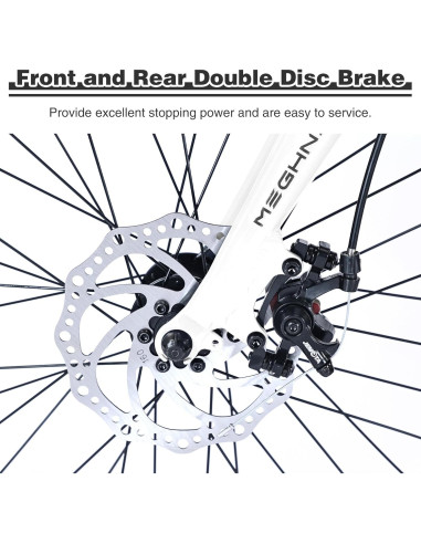 Bicicleta Plegable Urbana YHUBHSIS 20" 7 Velocidades Aluminio