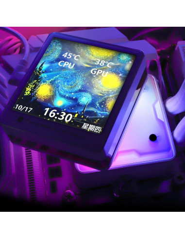 Enfriador AIO CPU Thermalright Grand Vision 240 ARGB Blanco