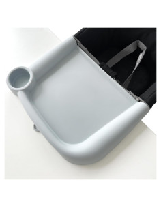 Bandeja de Comida de Silicona Failun para Bebés Gris