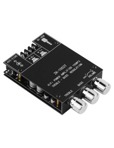 Amplificador Bluetooth ZK-1002T 2.0CH 200W Control Agudos y Graves