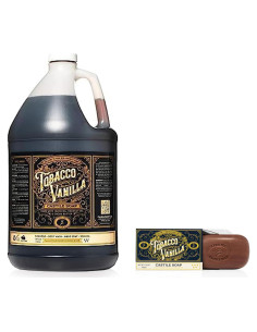 Jabón Líquido de Castilla Vegano para Hombres - Tabaco Vainilla