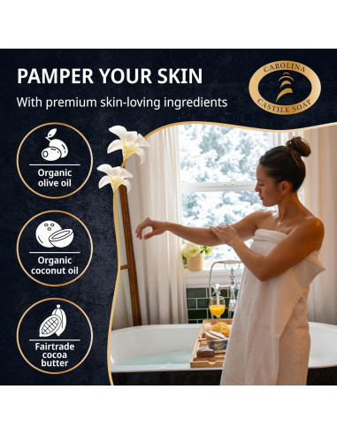 Jabón Líquido de Castilla Vegano para Hombres - Tabaco Vainilla