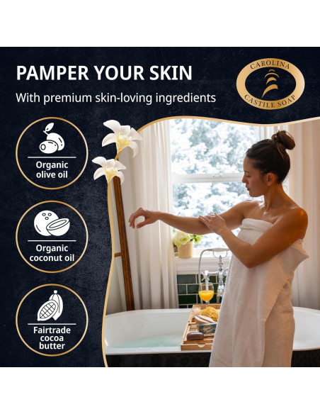 Jabón Líquido de Castilla Vegano para Hombres - Tabaco Vainilla