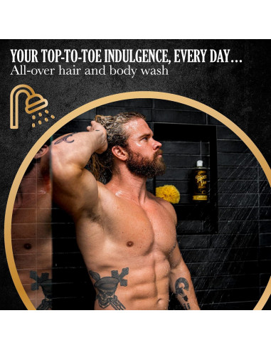 Jabón Líquido de Castilla Vegano para Hombres - Tabaco Vainilla