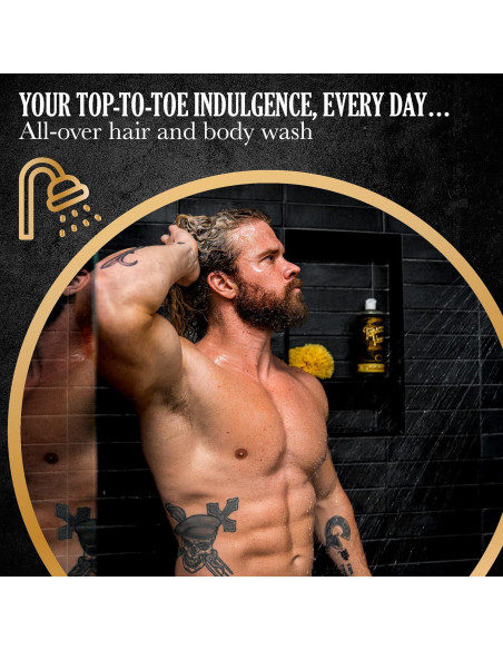 Jabón Líquido de Castilla Vegano para Hombres - Tabaco Vainilla