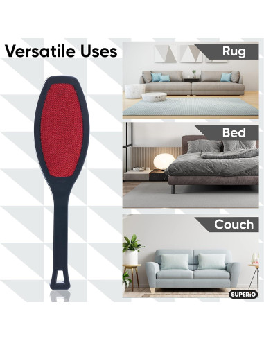 Cepillo de Lint Superio Doble Cara para Ropa y Muebles