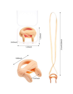 Clip de Nariz para Natación Pelopy - 7 Piezas Silicona 2