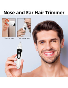 Recortador de Vello Nasal Recargable Tipo-C Shenzhen - Indoloro 2