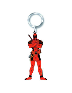 Muñeco de Llave PVC Deadpool Marvel 4.45x0.64x9.53 cm