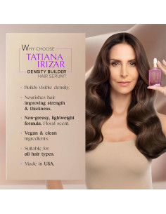 Suero Engrosador de Cabello Tatiana Irizar 30ml - Biotina y Argán 2