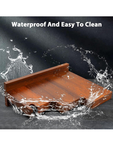 Bloque Magnético para Cuchillos imarku 33x25.4cm con Afilador