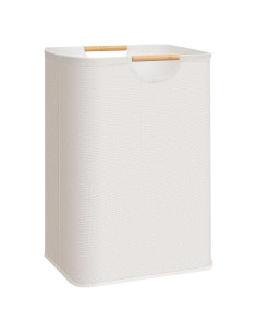 Cesta de Ropa Plegable STORAGE MANIAC 80L Beige Impermeable