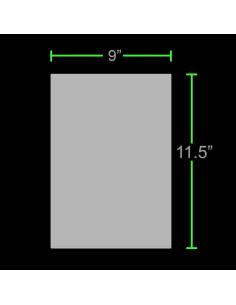 Fundas de Laminado Apache 3 mil Tamaño Carta Paquete de 100 2