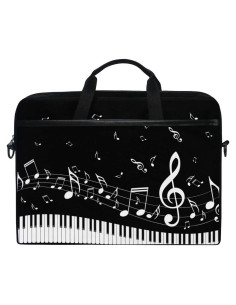 Funda para Laptop MRMIAN 15" con Teclas de Piano y Notas