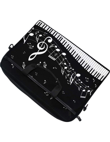 Funda para Laptop MRMIAN 15" con Teclas de Piano y Notas Funda para Laptop MRMIAN 15" con Teclas de Piano y Notas