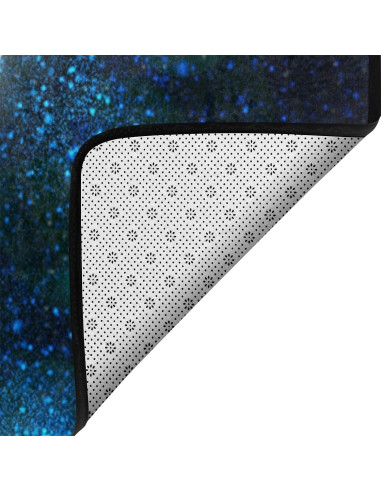 Alfombra de Área 9CH Galaxia Espacial 1.83x2.74m Antideslizante