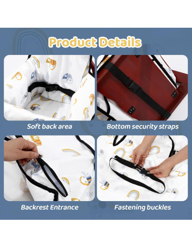 Cubierta Impermeable para Silla Alta BALAPET - Protección Total