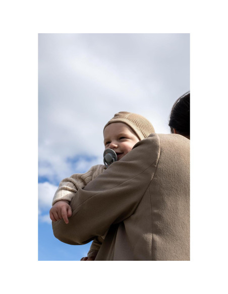 Chupete BIBS De Lux 2-Pack Láttex Natural 0-6 Meses Nube/Azul