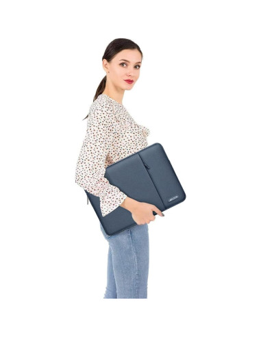 Soporte Reposamuñecas MOSISO + Funda Portátil 13" Azul