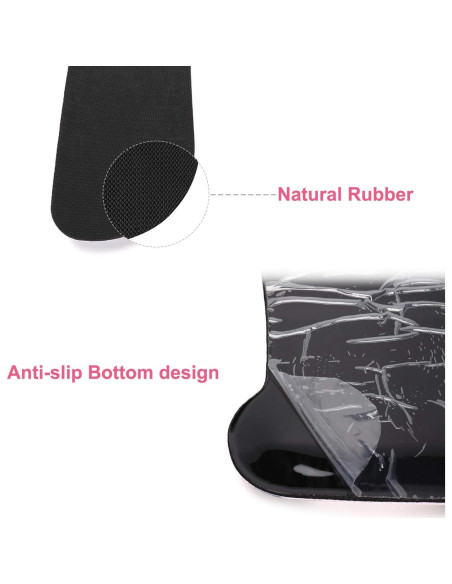 Soporte Reposamuñecas MOSISO + Funda Portátil 13" Azul