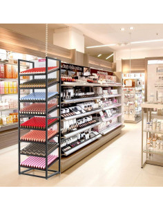 Soporte Organizador de Esmaltes de Uñas Lhysn 8 Niveles Metal 2