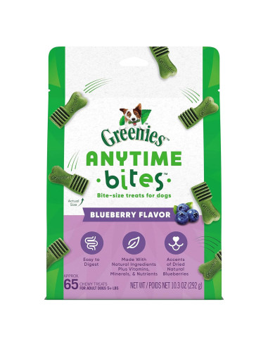 Golosinas Masticables para Perros Greenies 292 g Sabor Arándano
