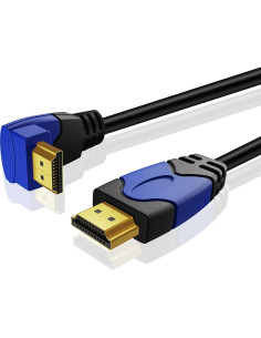 Cable HDMI 4K TNP 0.91m Ángulo Derecho 270 Grados Alta Velocidad 2