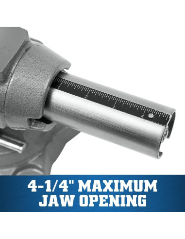 Torno de banco multiusos Wilton 450P, 11.4 cm, 9.7 kg