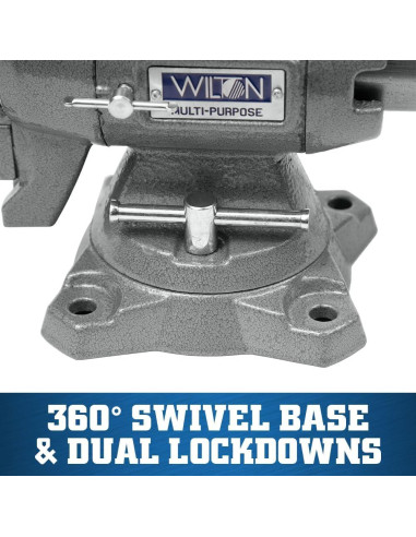 Torno de banco multiusos Wilton 450P, 11.4 cm, 9.7 kg