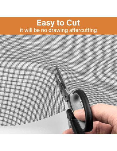 Kit Reemplazo Pantalla Ventana 91x401cm Fibra Vidrio BONLACES