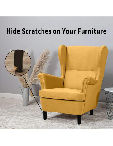 32 Protectores de Piso para Patas de Silla HJORZMM - Negro