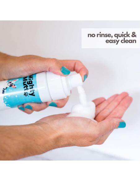 Champú Seco Hipoalergénico Mighty Mutt 236.6 ml - Brisa Fresca