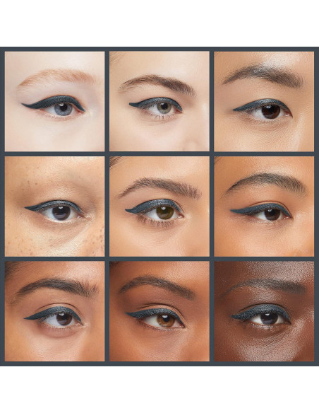 Delineador Gel Almay 100 Gris Todo el Día, 1.27 g, Impermeable Delineador Gel Almay 100 Gris Todo el Día, 1.27 g, Impermeable