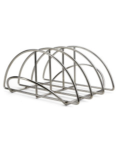 Soporte para Costillas BBQ GriAddict Acero Inoxidable 3 Costillas