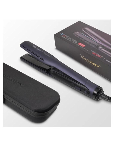 Plancha de Pelo VAGARY 2 en 1 con Aire, 3 Temperaturas