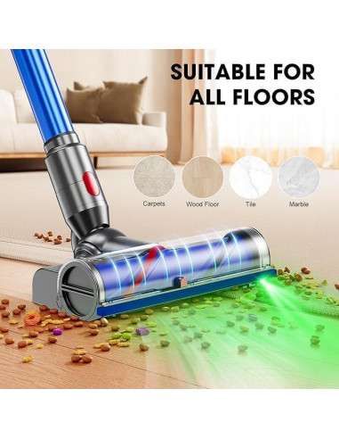 Cabezal de Limpieza Directo AZYM para Aspiradoras Dyson V7-V15