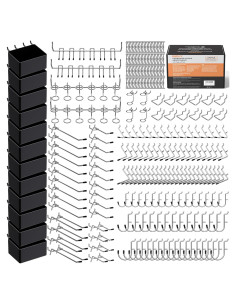 Kit de Accesorios para Tablero Perforado INCLY 278 Piezas