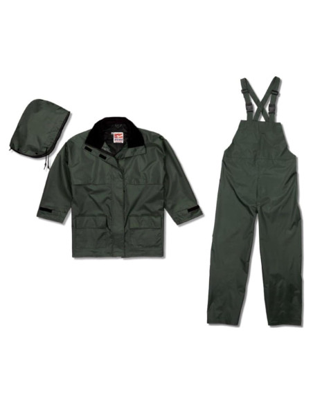 Traje Abierto 150D Viking para Hombre - Chaqueta y Pantalones Impermeables