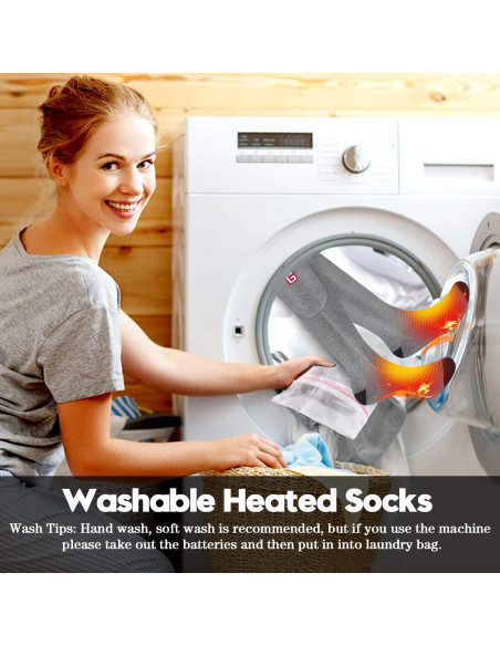 Calcetines Calentados Rabbitroom Recargables Talla 6-12 Unisex