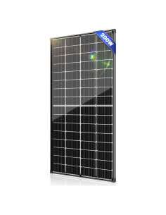 Panel Solar Bifacial 200W WERCHTAY Monocristalino 25% Eficiencia