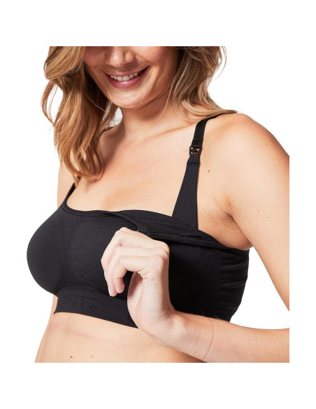 Sostén de Lactancia Cake Maternity Sin Aros Negro Talla S