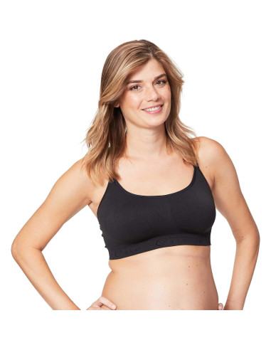 Sostén de Lactancia Cake Maternity Sin Aros Negro Talla S