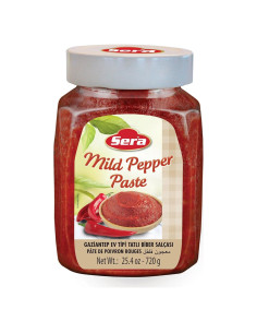 Pasta de Pimiento Suave Sera 720g | Sin Azúcar | Sin Conservantes