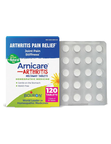 Tabletas Arnicare Boiron 120 Unidades Alivio Artritis Natural