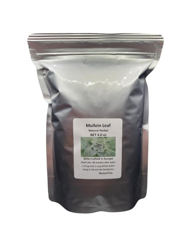 Té Suelto Hoja de Mullein 100% Natural 113 g - Té de Naturaleza