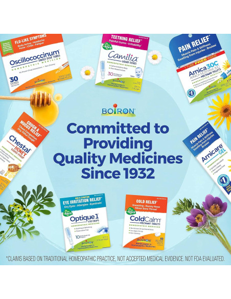 Tabletas Arnicare Boiron 120 Unidades Alivio Artritis Natural