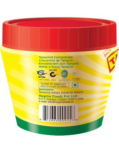 Pasta de Tamarindo Tamicon 200g | Chutney Ácido para Curries