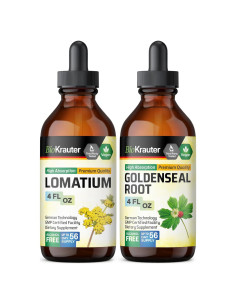 Tintura Vegana Lomatium y Goldenseal BioKrauter 118 ml