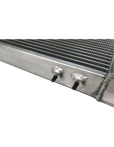 Intercambiador de Calor Aluminio HCHCSPEED 2 Filas Aire Agua