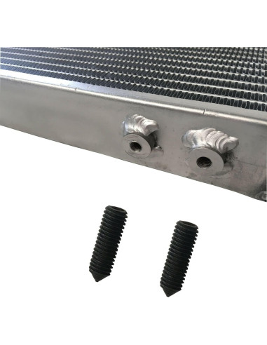 Intercambiador de Calor Aluminio HCHCSPEED 2 Filas Aire Agua